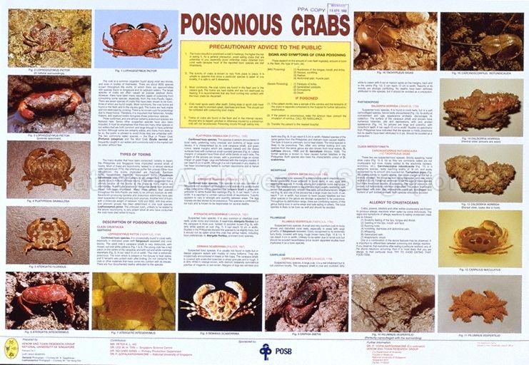 Poisonous crabs (Publication No 7)