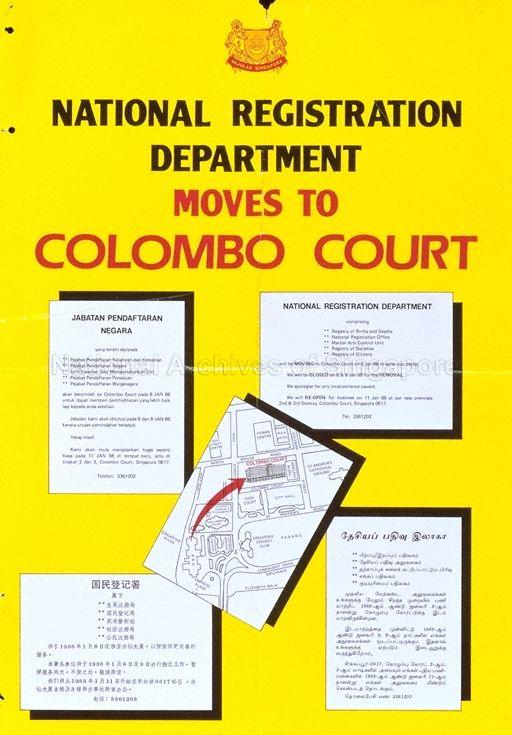 National Registration Department Moves To Colombo Court.