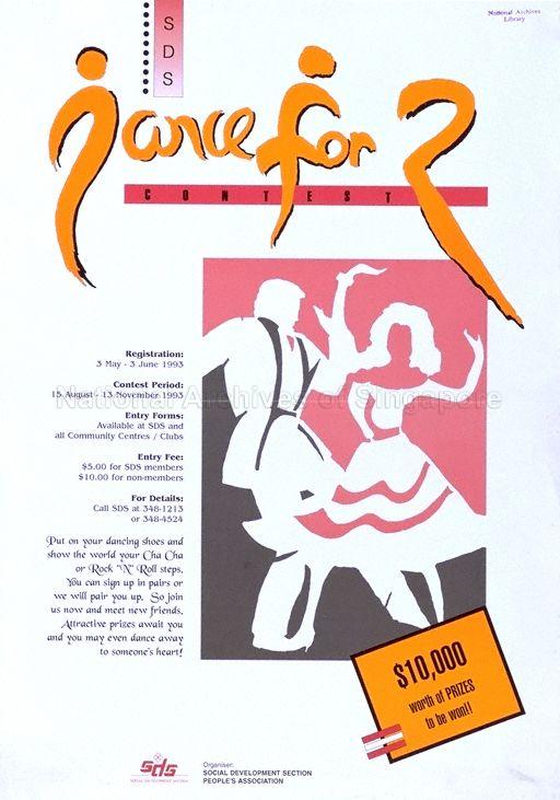Dance For 2 Contest * Contest Period: 15 August - 13 November 1993.