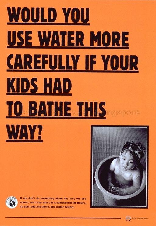 Would You Use Water More Carefully If Your Kids Had To Bathe This Way?