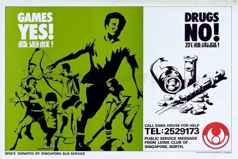 Games yes! Drugs no! .