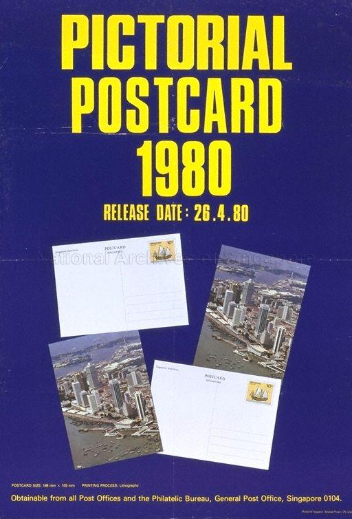 Pictorial Postcard 1980  : release date : 26.4.80.