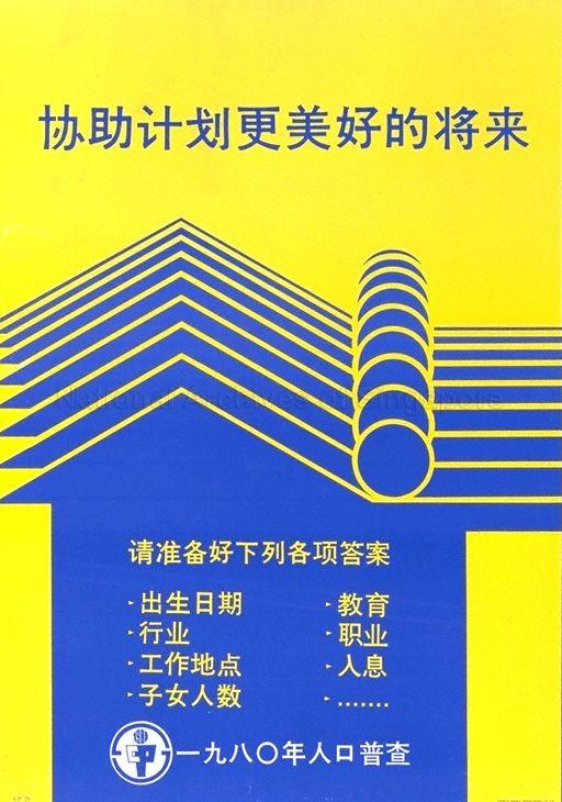 Xie zhu ji hua geng mei hao de jiang lai  : ji jiu ba ling nian ren kou pu cha.