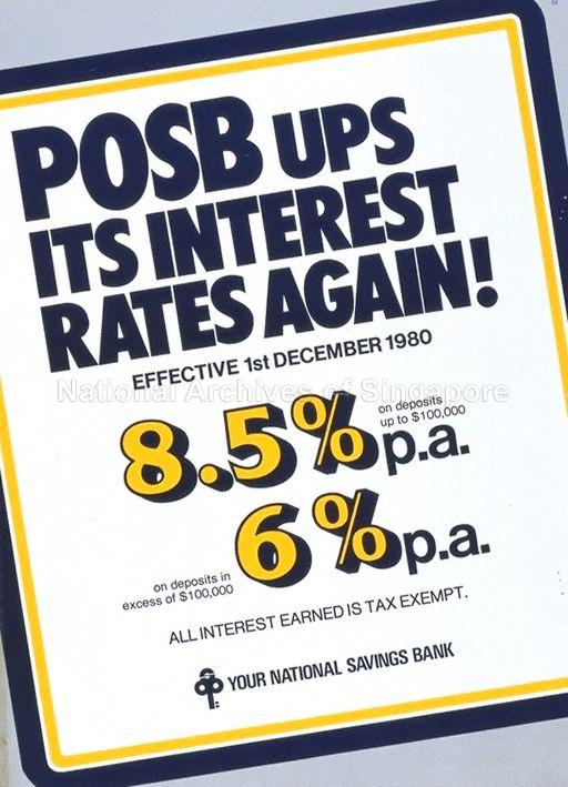 POSB  ups its interest rates again .