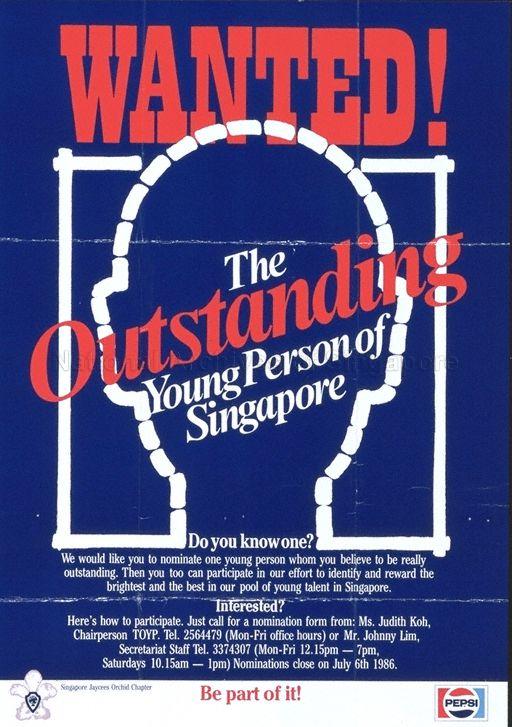 Wanted!  : the outstanding young person of Singapore.