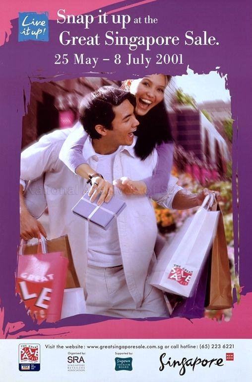 Snap it up at the Great Singapore Sale * 25 May - 8 July 2001