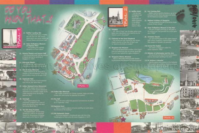 Civic District Trail: 1st Permanent Heritage Trail in Singapore.