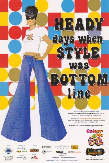 Heady Days when Style was Bottom Line. Colour Me 60s. Heritage Festival 2002. 9 to 16 March.