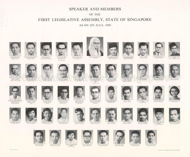 Speakers and Members of the First Legislative Assembly,