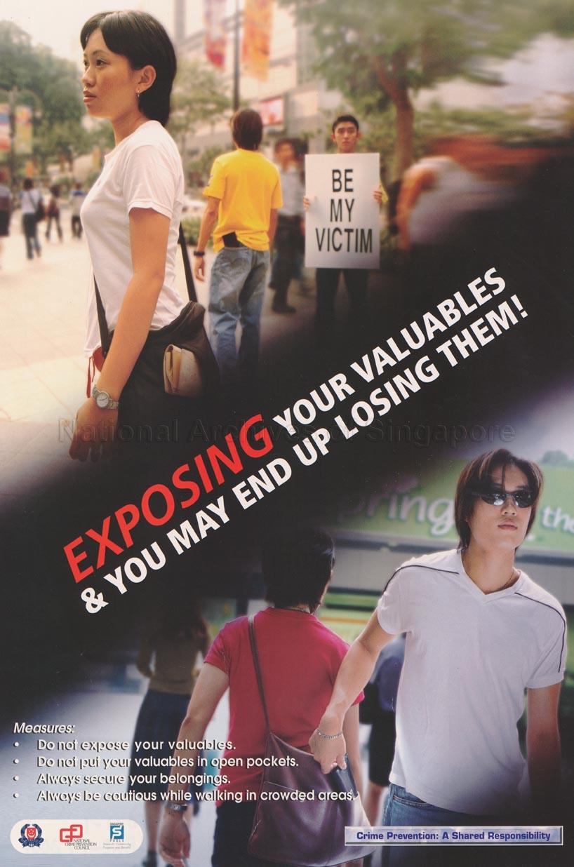 Exposing your valuables & you may end up losing them!