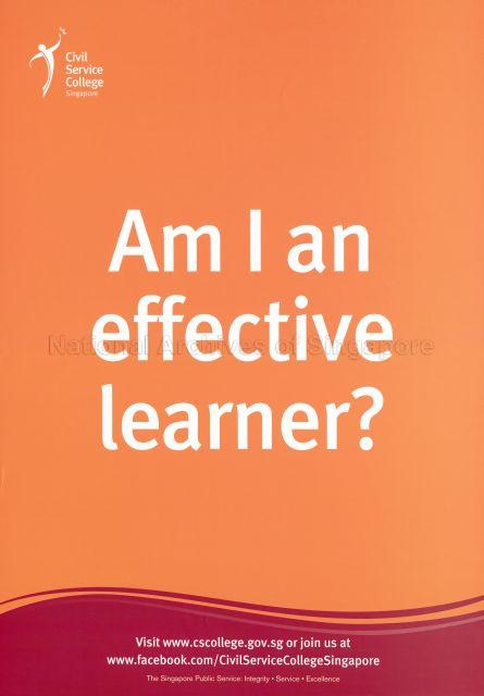 Am I an effective learner?
