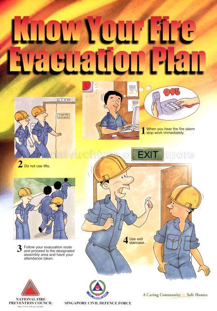 Know your fire evacuation plan