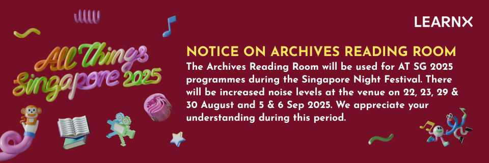All Things Singapore 2025 - ARR notice